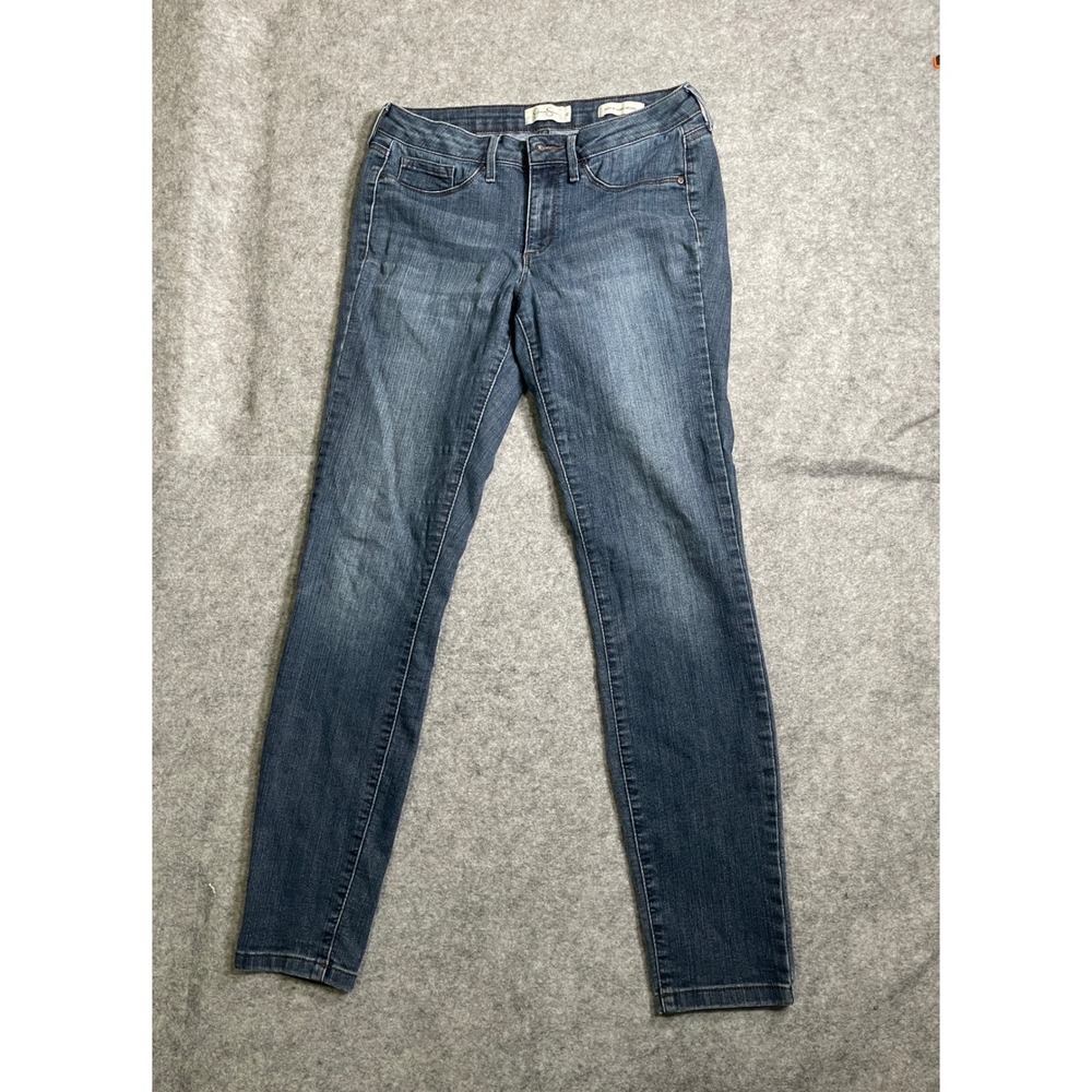 Jessica Simpson Kiss Me Super Skinny Jeans Medium Wash Blue Denim Womens 29